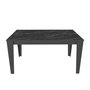 Hanah Home Bud Mesa de Comedor Negro y Mármol
